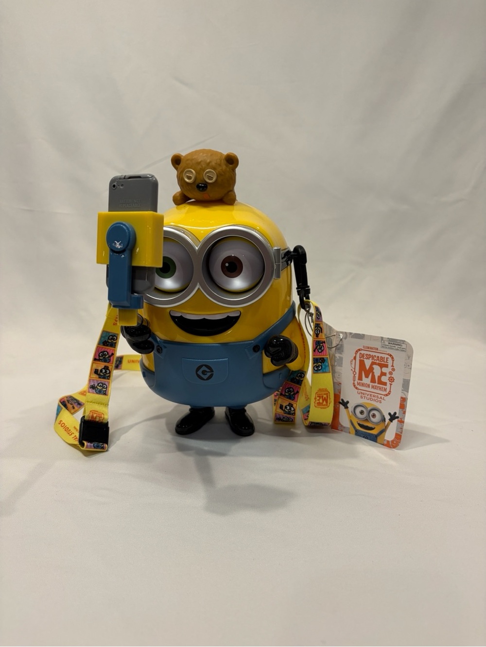 Despicable Me Minion Mayhem Universal Studios Souvenir Popcorn Bucket